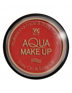 Maquillaje al agua rojo...