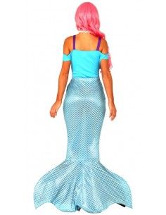Disfraz de Sirena azul para... 2