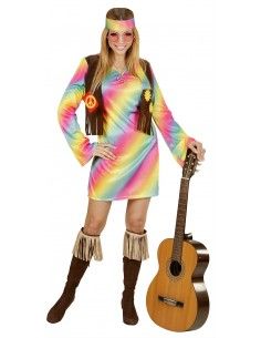 Disfraz de Hippie Arcoiris...
