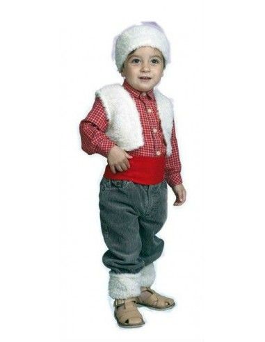 Disfraz de pastorcito con fajín rojo para bebé por 7,75 €