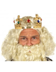 Corona de Rey metálica