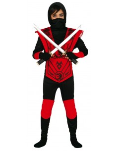 Disfraz de Ninja rojo para...