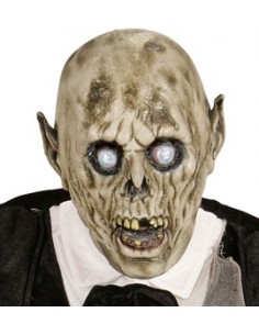 Máscara completa novio zombie