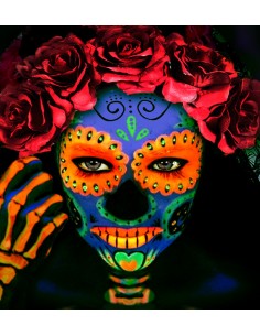 Maquillaje al agua naranja... 2