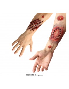 Tatuajes heridas mordisco