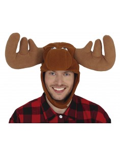 Gorro Reno de peluche