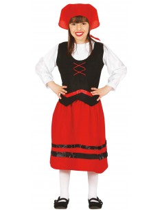 Disfraz de Pastora rojo...