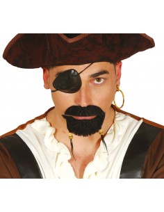 Parche y pendiente de pirata