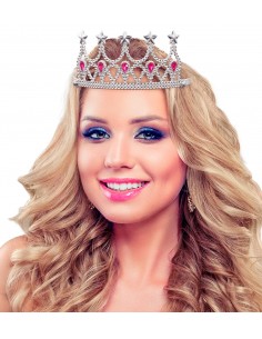 Tiara con piedras preciosas 2