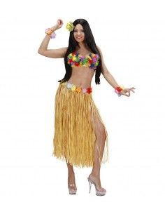 Falda larga de hawaiana con... 2