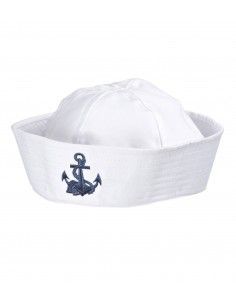 Sombrero de marinero con ancla