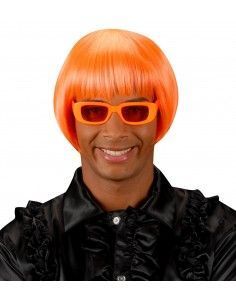 Peluca rave naranja... 2
