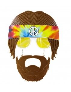 Gafas de Hippie con barba