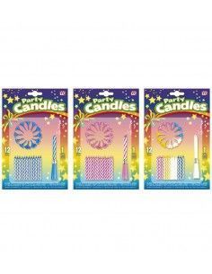 Velas con soporte + 1 vela...