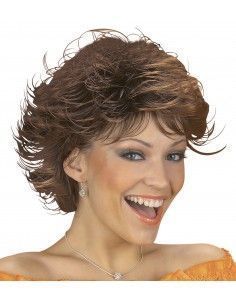 Peluca efecto mojado