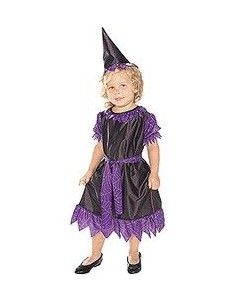 Disfraz de Brujita morada...
