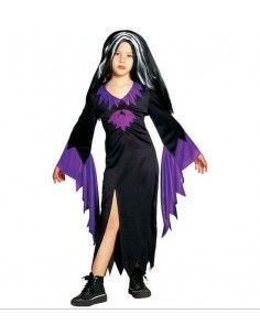 Disfraz de Morticia para niña