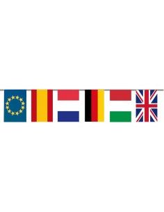 Guirnalda banderas países...