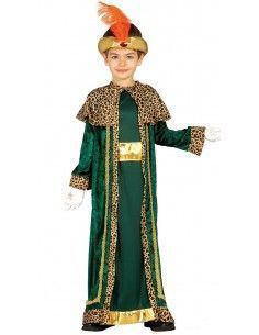 Disfraz de Rey Mago verde...