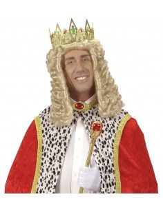 Corona de Rey y Reina dorada 2