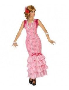 Disfraz de Flamenca rosa...