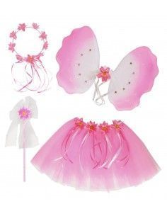 Set de Hada rosa para niña 2
