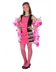 Disfraz de Cabaretera rosa...